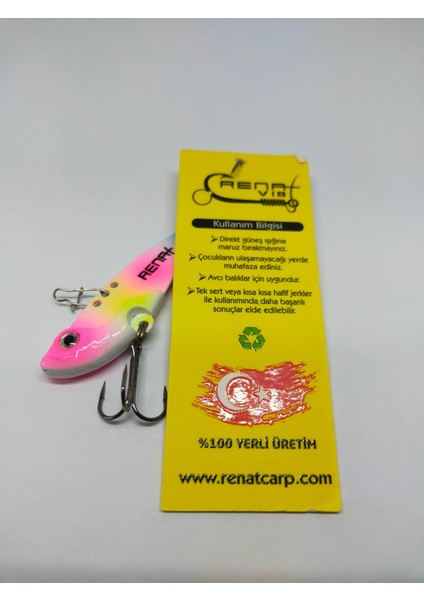 3D Vıb 8 gr 4,5 cm Vibrasyon Metal Suni Yem fiyatları