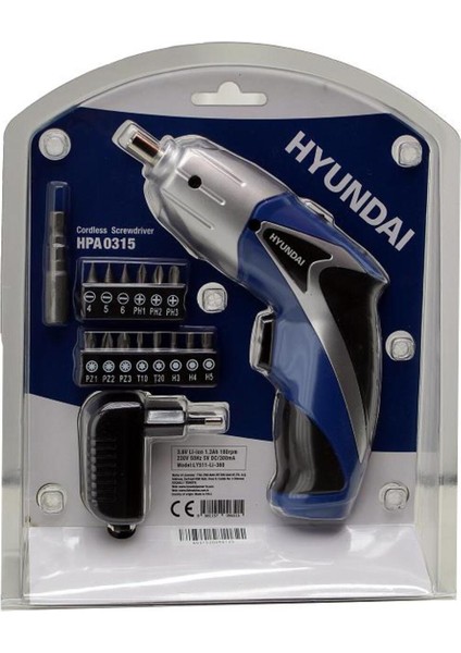 Tekno Trust HPA0315 Li-Ion Akülü Vidalama 3.6V 1.3AH