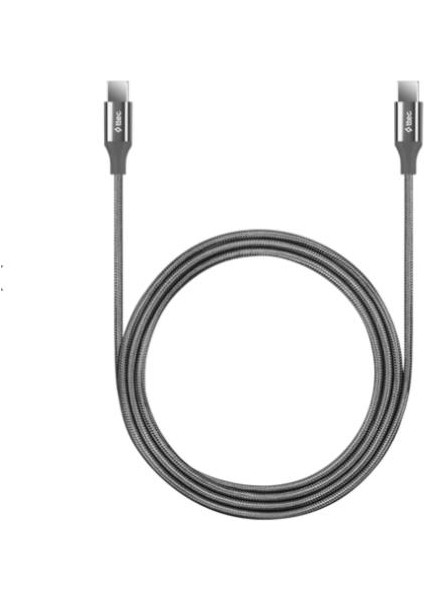 Super Şarj Örgü Tasarım 1.5mt 100W Type C Şarj Kablosu Samsung Huawei Macbook Tablet Şarj Kablo