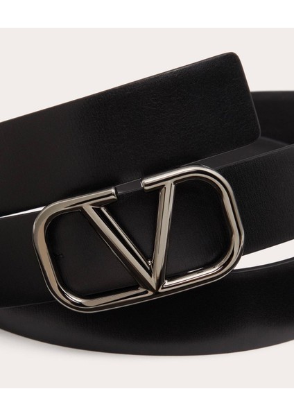 Vlogo Sıgnature Calfskın Belt 30 mm