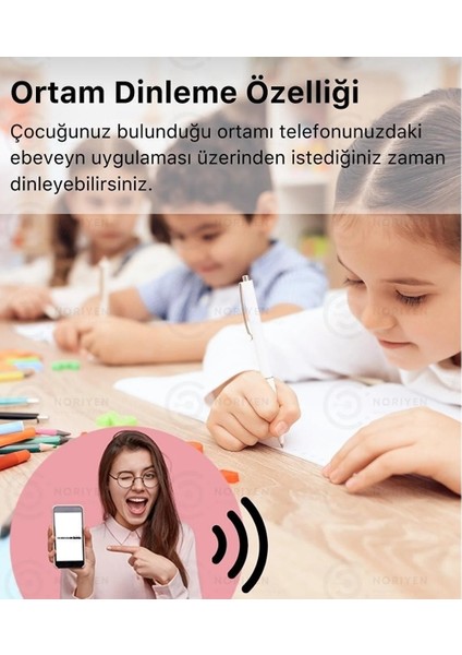 Sim Kartlı Özellikli Kameralı Gps Konum Arama Yapan- Smart Kids Watch fırsatları