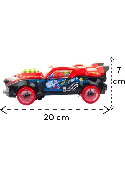 Işıklı ve Müzikli Çarp Dön Oyuncak Araba