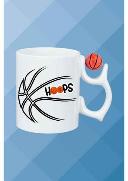 Basketboll Toplu Basket Sever Kupa Bardak Çay Kahve Fincanı-5