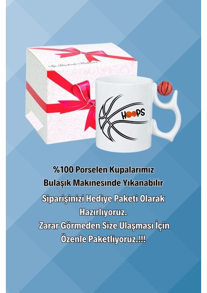 Basketboll Toplu Basket Sever Kupa Bardak Çay Kahve Fincanı-5 modelleri