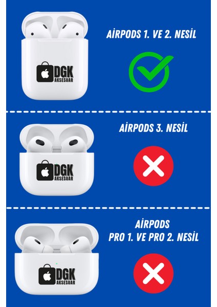 1. ve 2. Nesil Uyumlu Koruyucu Bluetooth Kulaklık Kılıfı Mario Figürlü