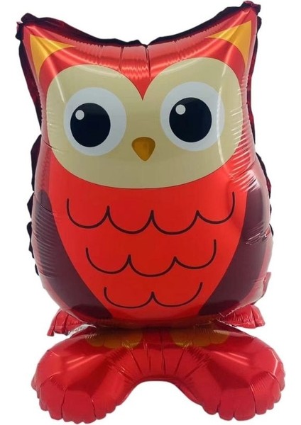 Ayaklı Baykuş Şekilli Folyo Balon 1 Adet
