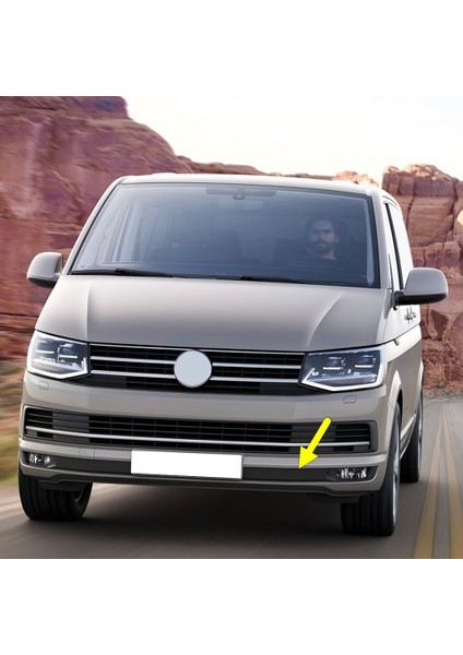 Vw Caravelle 2016-2019 Ön Tampon Sol Sis Farı Çerçevesi 7E0807489D