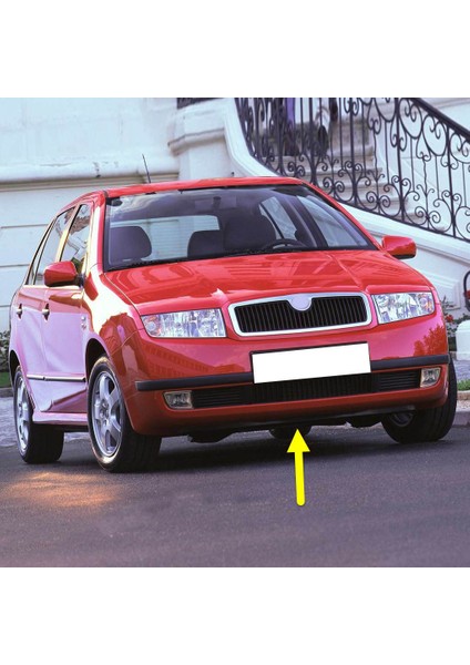 Skoda Fabia 2000-2004 Ön Tampon Alt Spoyler Karlık Çıta 6Y0807061