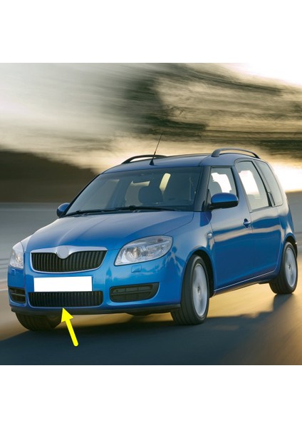 Skoda Roomster 2006-2010 Ön Tampon Alt Orta Izgara 5J0853677