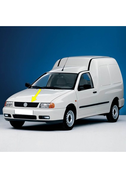 Vw Caddy 1996-2003 Ön Panjur Izgarası 6K5853654D