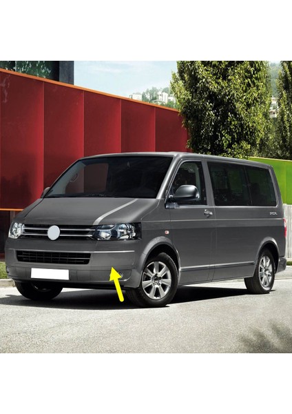 Vw Caravelle T6 2010-2015 Ön Tampon Sol Köşe Kaplama Boya 7E5807819