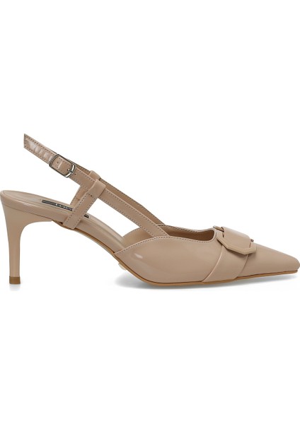 Incı Bane 4fx Krem Kadın Topuklu Ayakkabı