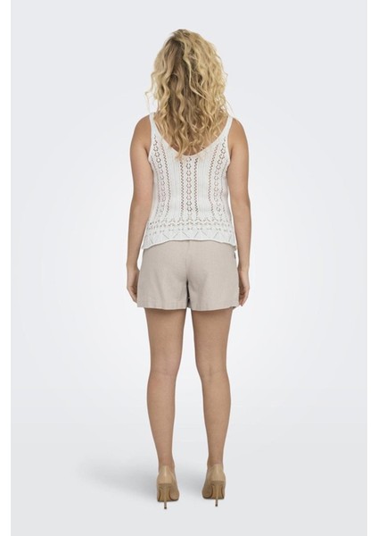 Only Onllyzet Lıfe S/l Top Knt Noos 15277573 P.beyaz modelleri