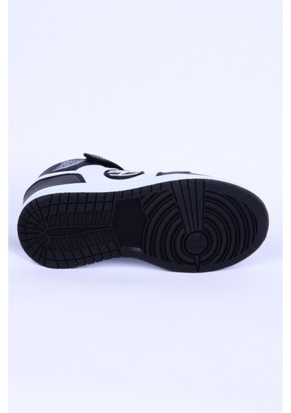Sloga Hı F Deri Boğazlı Rahat Taban Siyah-Beyaz Günlük Unisex Çocuk Spor Ayakkabı fırsatları