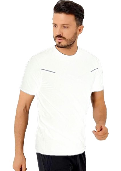 Erkek V Yaka Tişört Pamuk Simple M 3221109