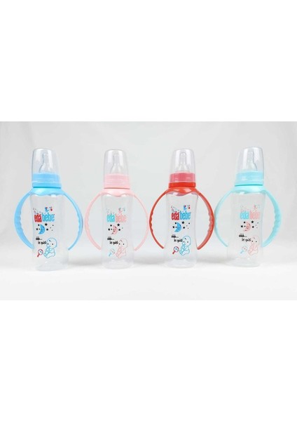 Eda Bebe Polipropilen (Pp) Biberon 250ML Biberon Turkuaz