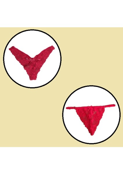 2 Li Paket Dantel Külot