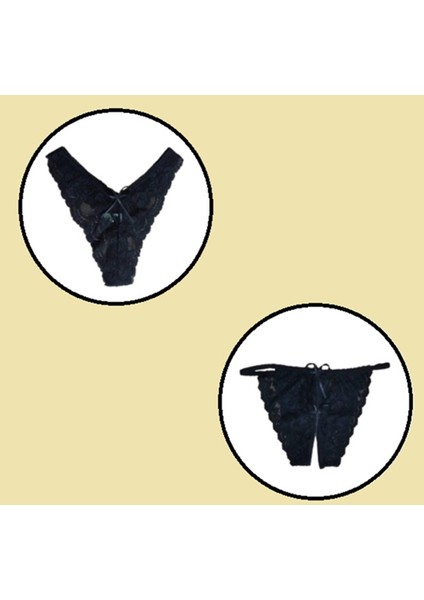 2 Li Paket Dantel Külot