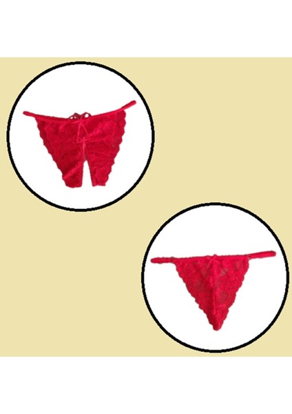 2 Li Paket Dantel Külot