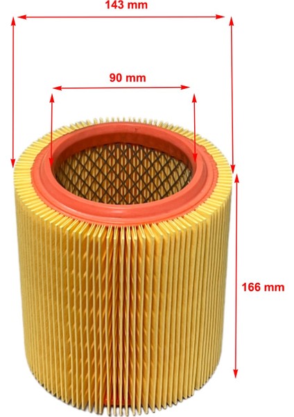 Land Rover Discovery I (3.5 113-122 Kw) 1989-1994 Hava Filtresi fiyatları