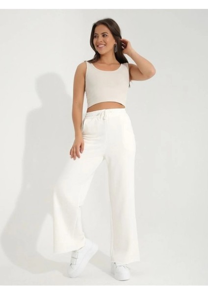 Düz Paça Mevsimlik Unisex Eşofman