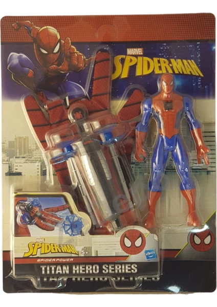 Oyuncak Spiderman Figür Ağ Atan Eldiven