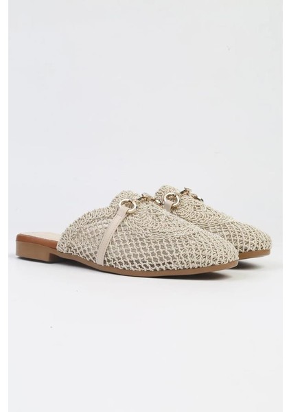 Pc 53128 Örgü Düz Kadın Terlik modelleri