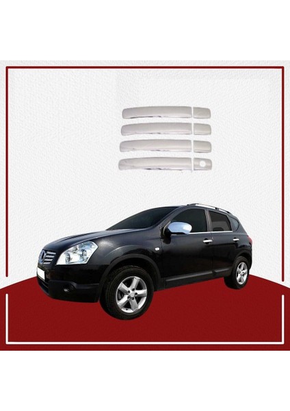 Nissan Qashqai Uyumlu Kapı Kolu 2007-2014 Paslanmaz Çelik Parça