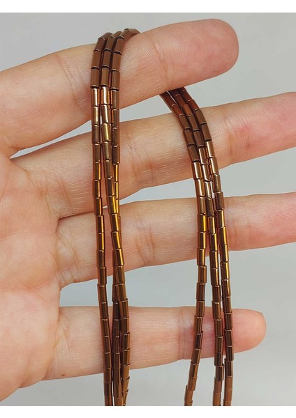 Hematit Taşı Dizi 2*4mm (48156)