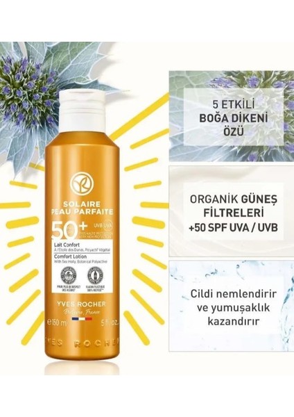 Yüz&vücut Güneş Losyonu - Spf 50+ / Solaire Peau Parfaite 150ML