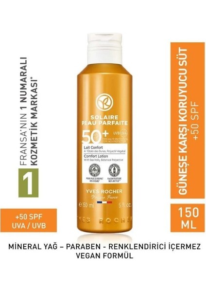 Yüz&vücut Güneş Losyonu - Spf 50+ / Solaire Peau Parfaite 150ML