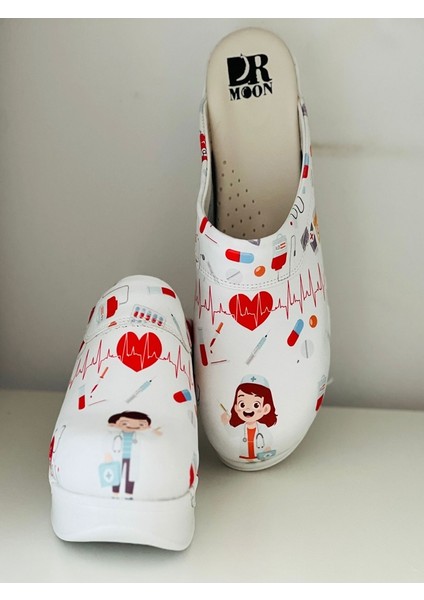 Air Taban Ortopedik Terlik Doktor Hemşire Hastane Aşçı Sabo Terlik modelleri