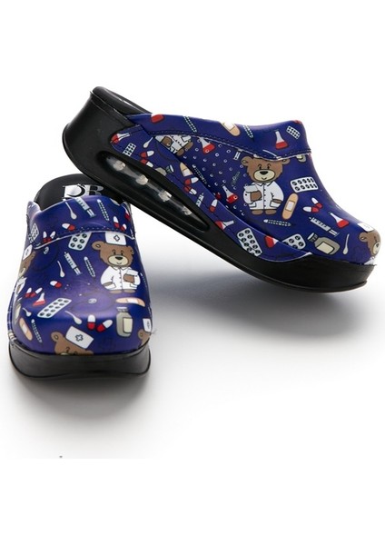 Air Taban Ortopedik Terlik Doktor Hemşire Hastane Aşçı Sabo Terlik