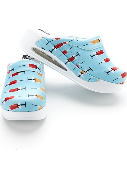 Air Taban Ortopedik Terlik Doktor Hemşire Hastane Aşçı Sabo Terlik