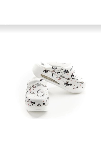 Air Taban Ortopedik Terlik Doktor Hemşire Hastane Aşçı Sabo Terlik