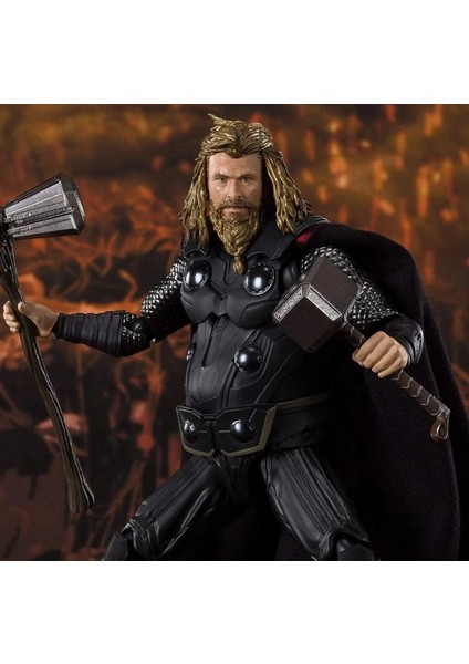 Marvel Tamashıı Natıons Bandai Shf Thor (Avengers: Endgame) Aksiyon Figürü modelleri