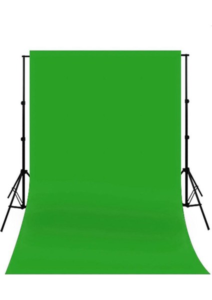 Chromakey- Green Screen Greenbox Yeşil Fon Perde(3 x 3 M)