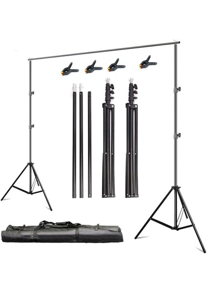 2x3 M Fon Perde Standı, Backdrop Stand, Background Stand