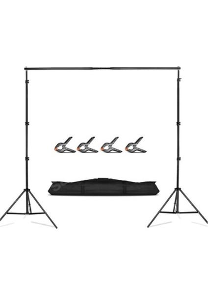 Fon Standı Background Stand 200X200 cm + 4 Mandal