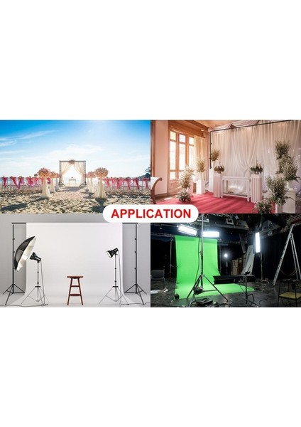 Fon Standı Background Stand 200X200 cm + 4 Mandal fırsatları