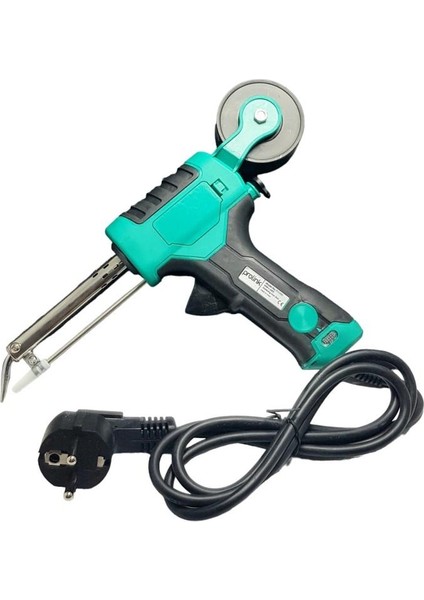 PJ-040 Lehim Makaralı 60WATT Tabanca Havya Eğri Uçlu