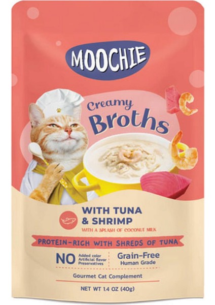 Çorba Kedi Ödülü Ton-Karides 40 gr x 4 Adet 326107