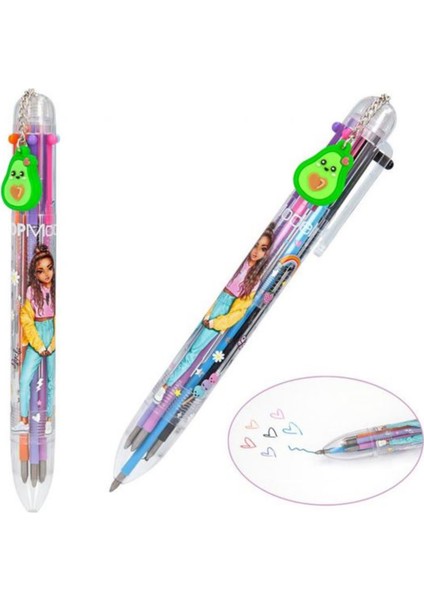 Top Model Top Modeltopmodel Gel Pen With 6 Colors 6 Renk Jel Kalem