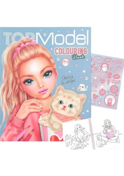 Top Model Top Modeltopmodel Colouring Book Cutıe