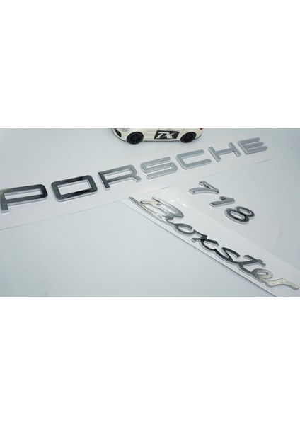 Porsche Boxster 718 Bagaj 3m 3D Abs Yazı Logo Amblem Seti fiyatları
