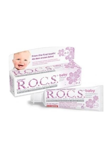 KTYRA52 baby Diş Macunu 35ML 0-3 Yaş Ihlamur