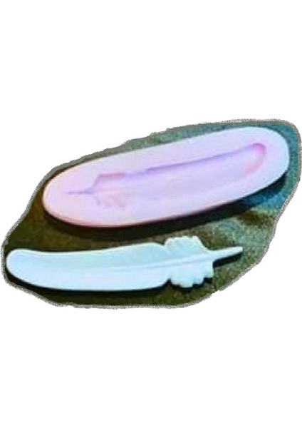 3 Boyutlu 16CM Tüy Silikon Kalıp K-635, Kokulu Taş Sabun Alçı Mum Kalıbı