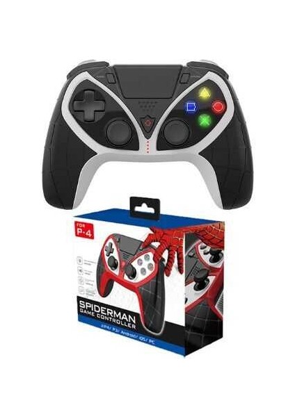 Playstation 4 Oyun Kolu Joystick Işıklı Renkli Fonksiyon Tuşları, Kulaklık Girişi ve Dahili Hoparlör