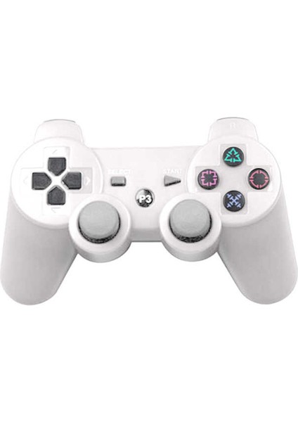 Playstation 3 Oyun Kolu Joystick Double-Shock Çift Titreşim ve Antişok Özelliği Beyaz
