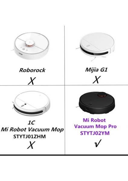 Xiaomi Mop Pro Viomi V2 V3 Pro STYTJ02YM Uyumlu Ön Tekerlek
